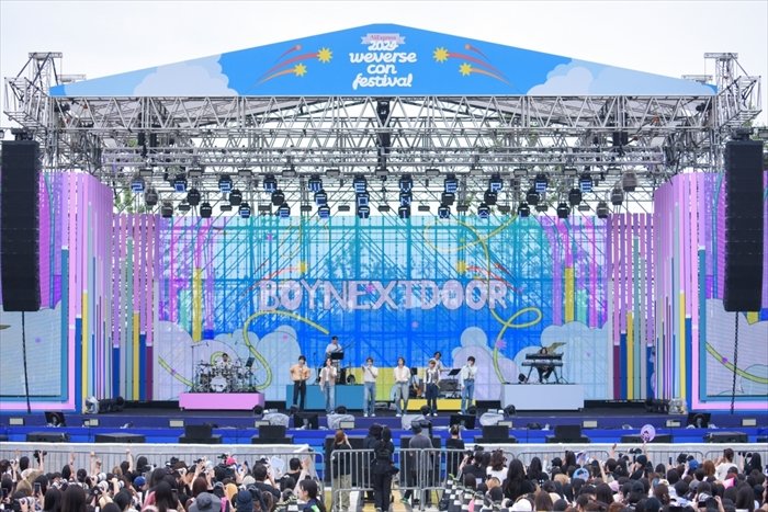 BOYNEXTDOOR、「2024 Weverse Con Festival」で圧巻のステージを